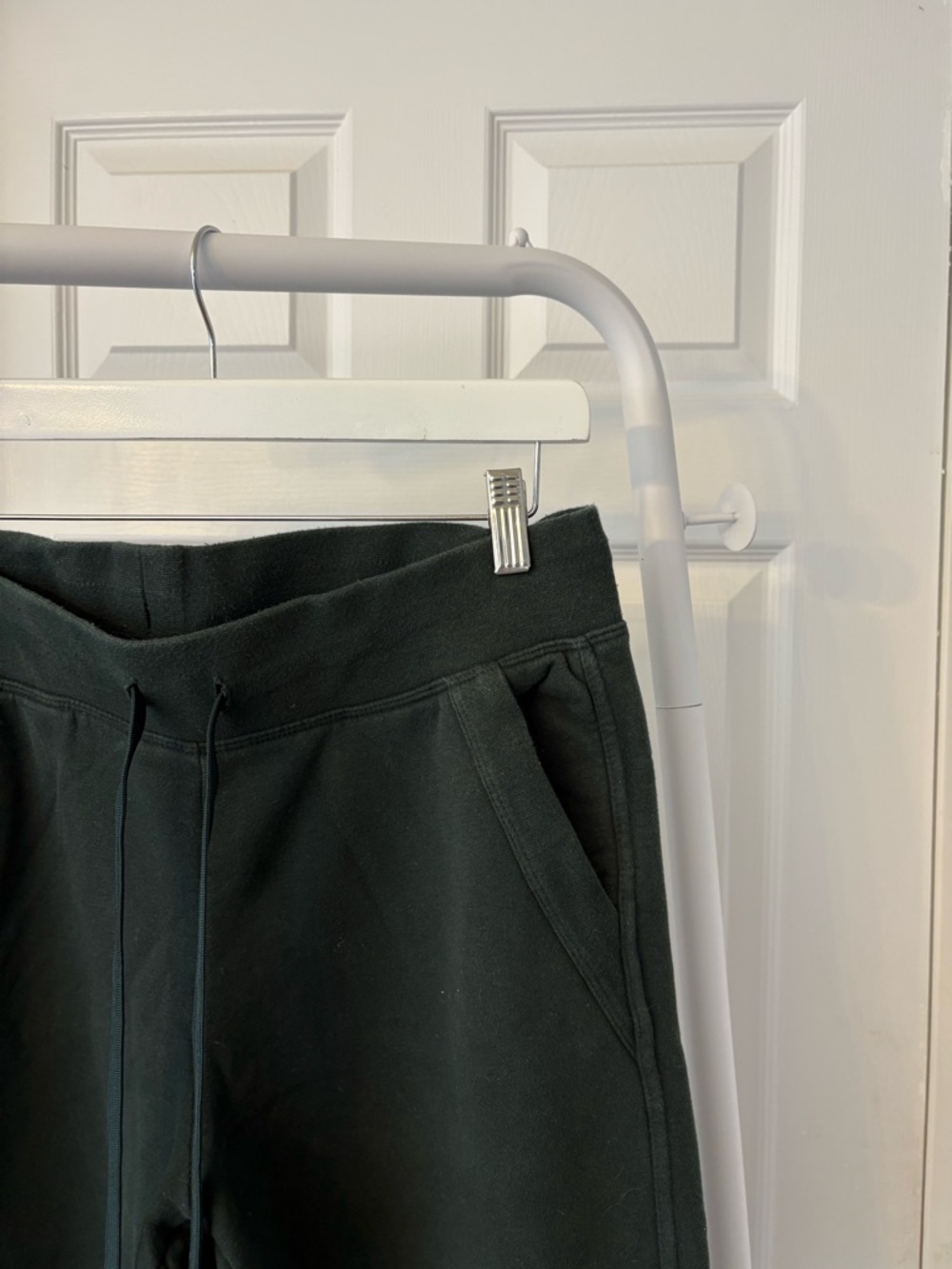 Lole Green Highrise Ankle Sweatpants Size Large Cotton - Picture 3 of 8